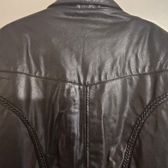 Women's USA Bikers Dream Apparel Genuine Leather 3M Thinsulate Motorcycle Jacket - Picture 7 of 16